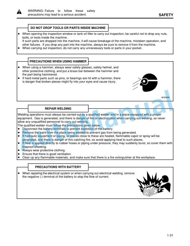 Alternative view of Komatsu WA180PT-3 Wheel Loader Operation and Maintenance Manual CEAM002101