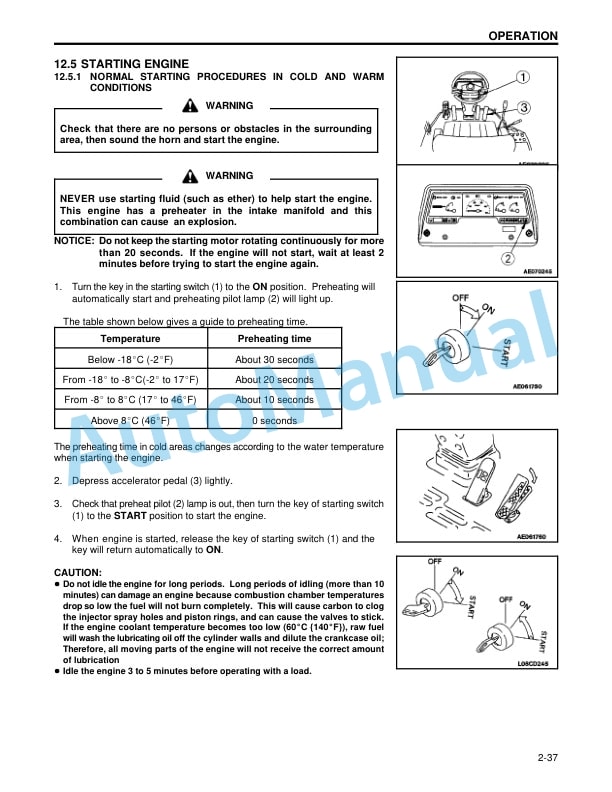Komatsu WA180PT-3 Wheel Loader Operation and Maintenance Manual CEAM002101 3 Komatsu WA180PT-3 Wheel Loader Operation and Maintenance Manual CEAM002101 - Image 3