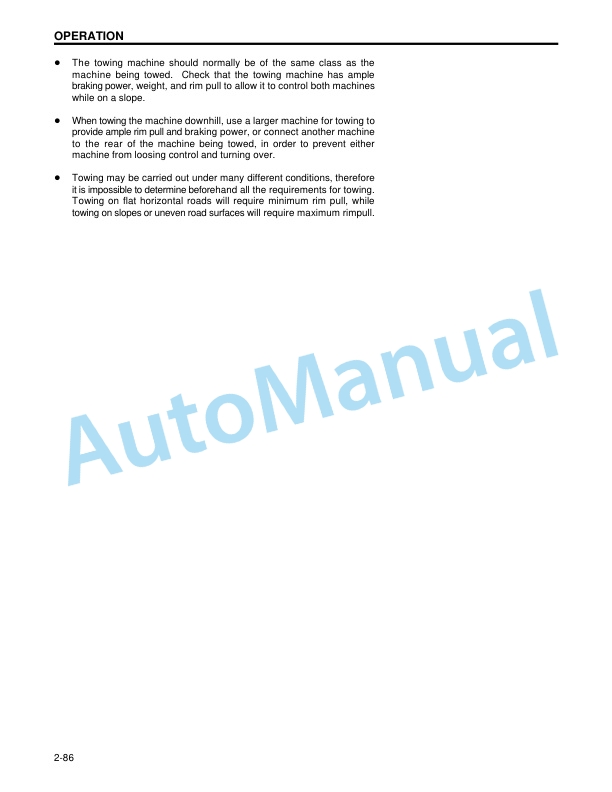 Komatsu WA180PT-3 Wheel Loader Operation and Maintenance Manual CEAM002101 4 Komatsu WA180PT-3 Wheel Loader Operation and Maintenance Manual CEAM002101 - Image 4