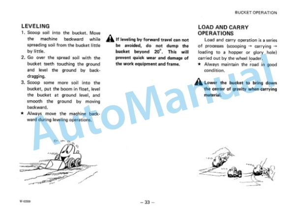 Komatsu WA20-1 Wheel Loader Operation and Maintenance Manual SEAM03610102 3 Komatsu WA20-1 Wheel Loader Operation and Maintenance Manual SEAM03610102 - Image 3