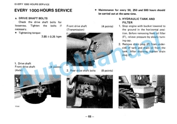 Komatsu WA20-1 Wheel Loader Operation and Maintenance Manual SEAM03610102 5 Komatsu WA20-1 Wheel Loader Operation and Maintenance Manual SEAM03610102 - Image 5