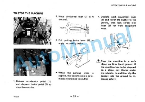Komatsu WA200-1, WA300-1 Wheel Loader Operation and Maintenance Manual SEAM04180103 3 Komatsu WA200-1, WA300-1 Wheel Loader Operation and Maintenance Manual SEAM04180103 - Image 3