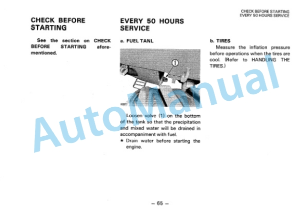 Komatsu WA200-1, WA300-1 Wheel Loader Operation and Maintenance Manual SEAM0418C103 4 Komatsu WA200-1, WA300-1 Wheel Loader Operation and Maintenance Manual SEAM0418C103 - Image 4