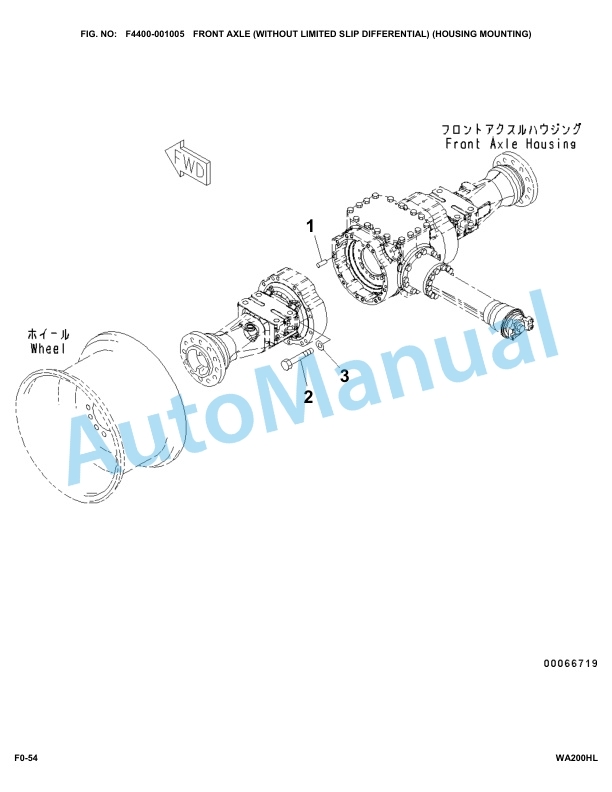 Komatsu WA200-6 Parts Catalog H00051-Up 3 Komatsu WA200-6 Parts Catalog H00051-Up-3