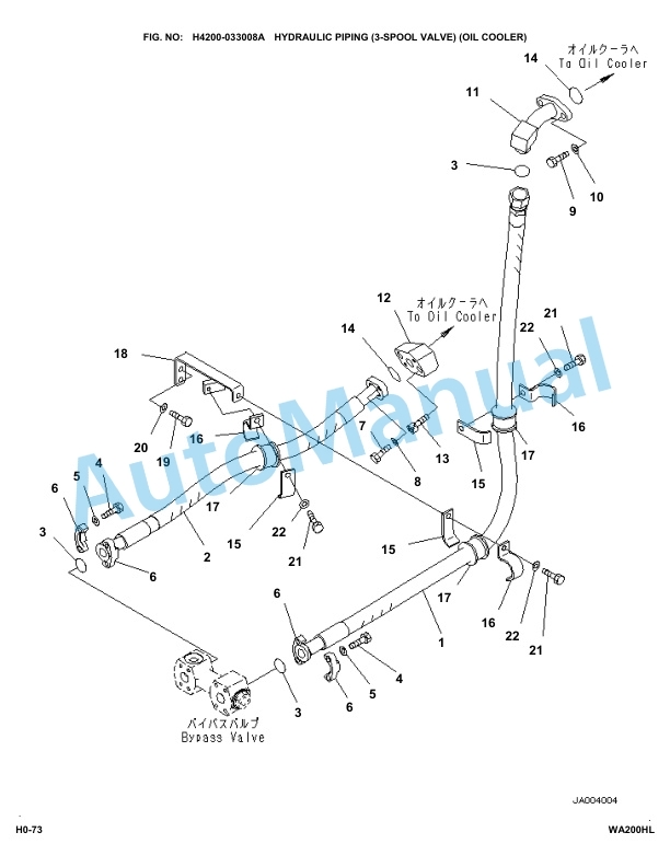 Komatsu WA200-6 Parts Catalog H00051-Up 4 Komatsu WA200-6 Parts Catalog H00051-Up-4