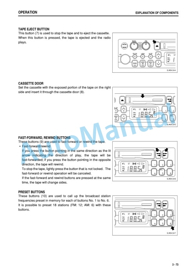 Komatsu WA200-6 Wheel Loader Operation and Maintenance Manual PEN01856-00-3