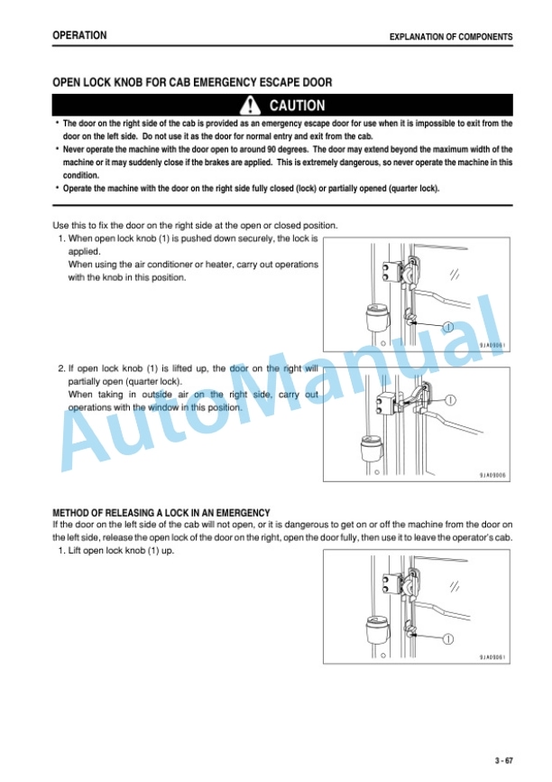 Komatsu WA200-6 Wheel Loader Operation and Maintenance Manual TEN00233-04 3 Komatsu WA200-6 Wheel Loader Operation and Maintenance Manual TEN00233-04 - Image 3