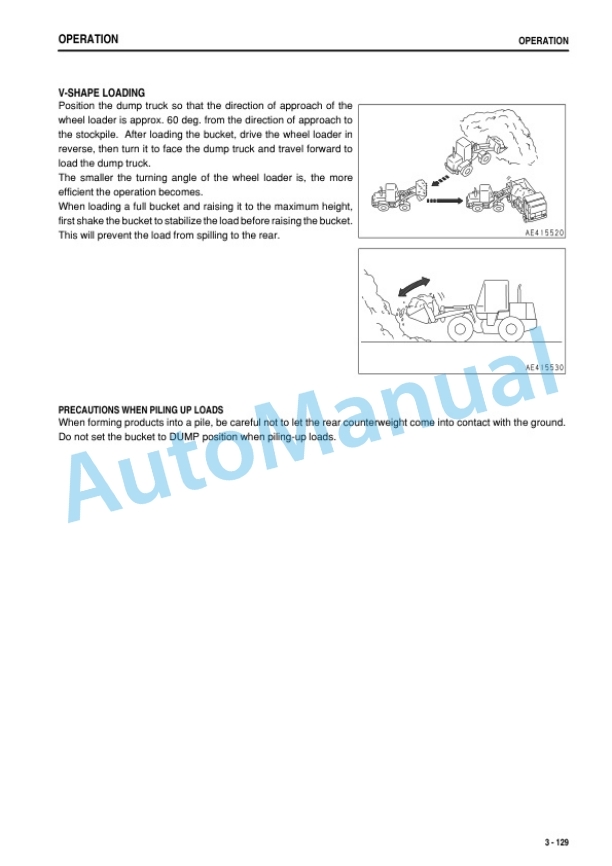 Komatsu WA200-6 Wheel Loader Operation and Maintenance Manual TEN00472C0-07 4 Komatsu WA200-6 Wheel Loader Operation and Maintenance Manual TEN00472C0-07 - Image 4