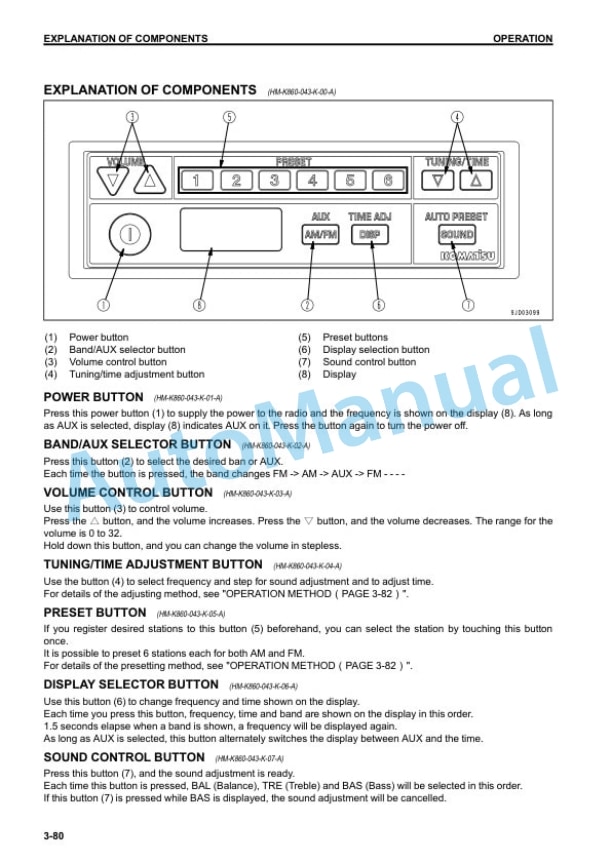 Komatsu WA200-7 Wheel Loader Operation and Maintenance Manual TEN00659-06 3 Komatsu WA200-7 Wheel Loader Operation and Maintenance Manual TEN00659-06 - Image 3