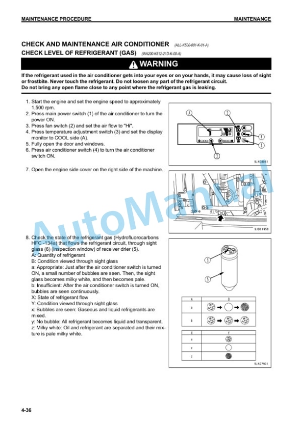 Komatsu WA200-7 Wheel Loader Operation and Maintenance Manual TEN00659-06 5 Komatsu WA200-7 Wheel Loader Operation and Maintenance Manual TEN00659-06 - Image 5