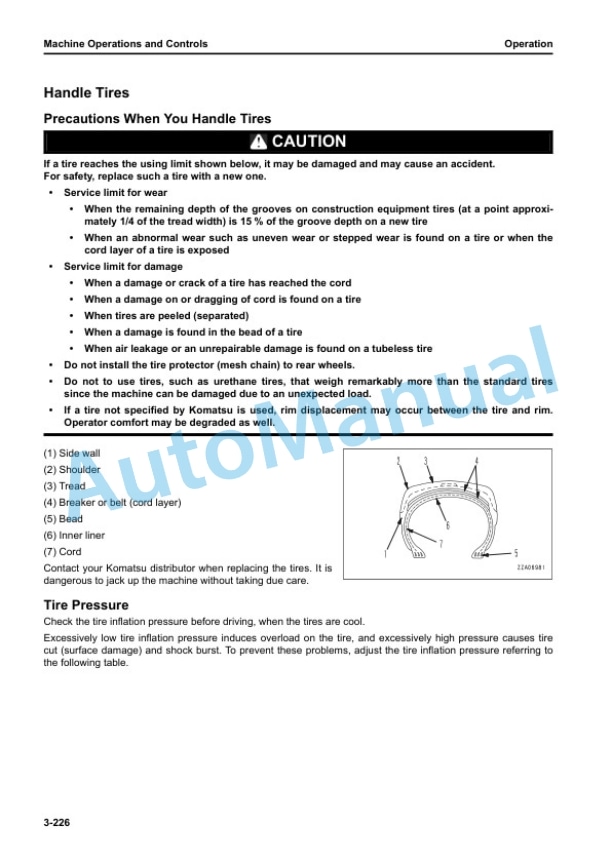 Komatsu WA200-8 Wheel Loader Operation and Maintenance Manual PEN02038-00 4 Komatsu WA200-8 Wheel Loader Operation and Maintenance Manual PEN02038-00 - Image 4