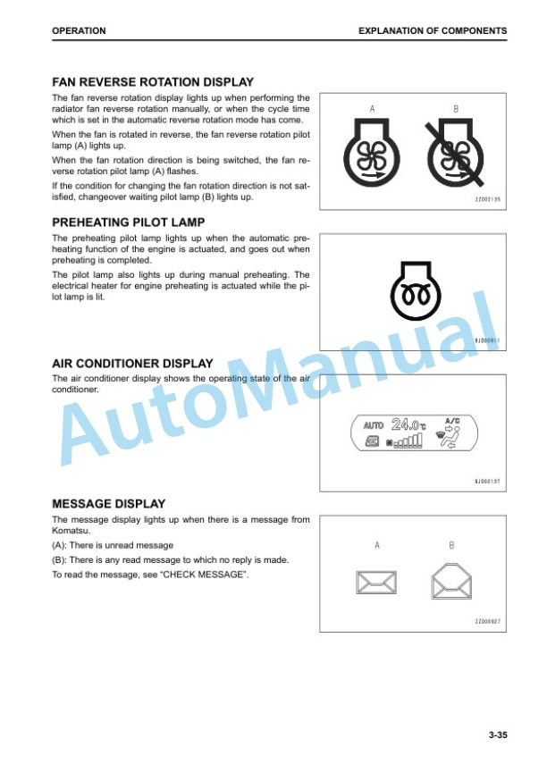 Alternative view of Komatsu WA200-8 Wheel Loader Operation and Maintenance Manual TEN00776-00