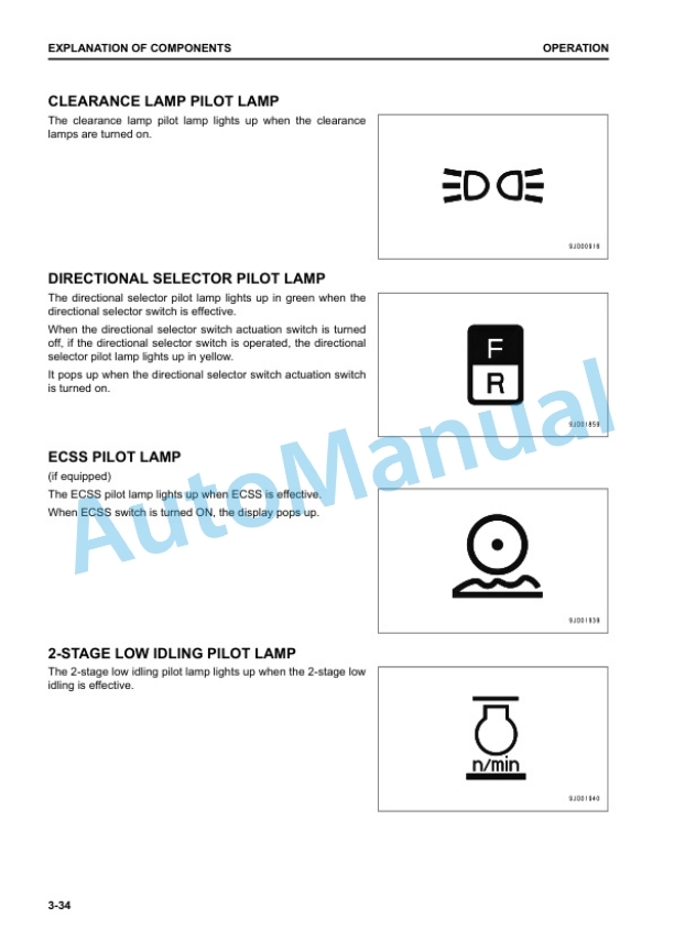 Alternative view of Komatsu WA200-8 Wheel Loader Operation and Maintenance Manual TEN00831-02