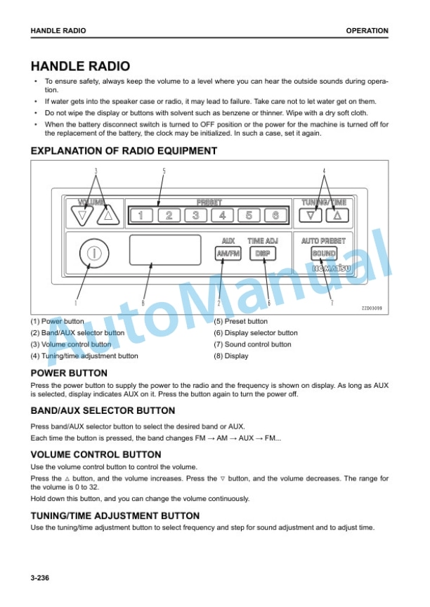 Komatsu WA200-8 Wheel Loader Operation and Maintenance Manual TEN01013-03 4 Komatsu WA200-8 Wheel Loader Operation and Maintenance Manual TEN01013-03 - Image 4