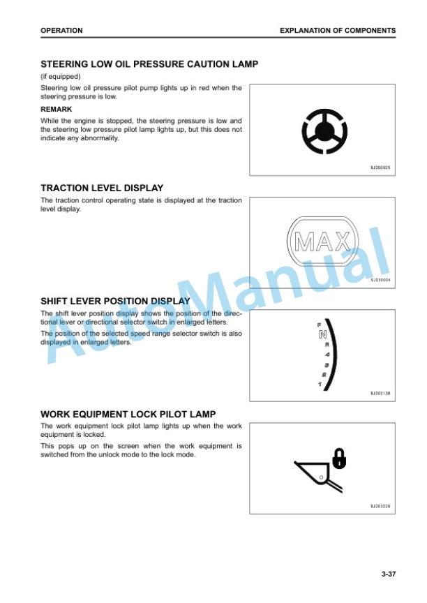 Alternative view of Komatsu WA200-8 Wheel Loader Operation and Maintenance Manual TEN01062-02