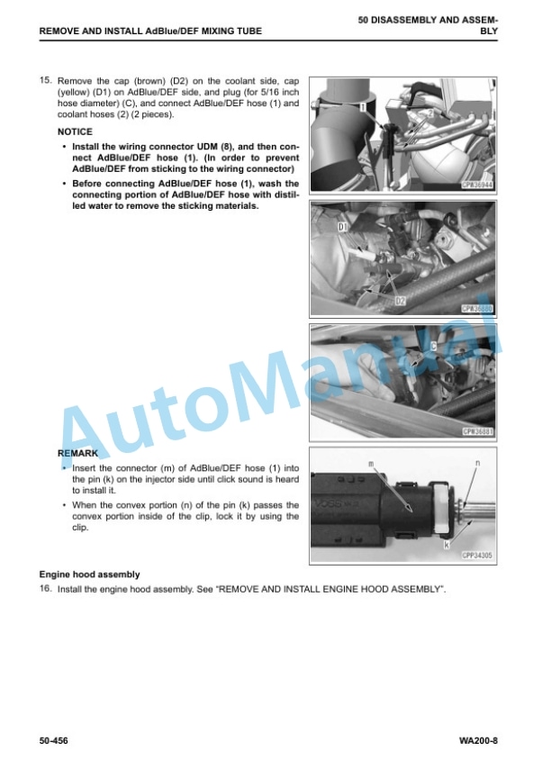 Komatsu WA200-8 Wheel Loader Shop Manual SEN06627-03 5 Komatsu WA200-8 Wheel Loader Shop Manual SEN06627-03 - Image 5