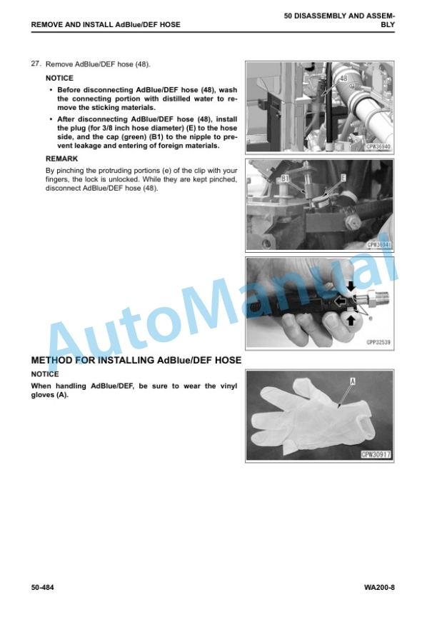 Komatsu WA200-8 Wheel Loader Shop Manual SEN06627-05 5 Komatsu WA200-8 Wheel Loader Shop Manual SEN06627-05 - Image 5