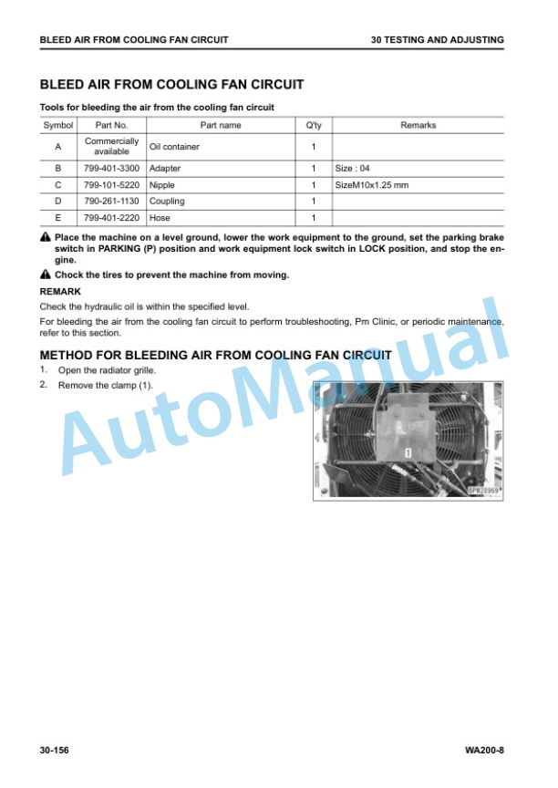 Komatsu WA200-8 Wheel Loader Shop Manual SEN06627-07 2 Komatsu WA200-8 Wheel Loader Shop Manual SEN06627-07 - Image 2