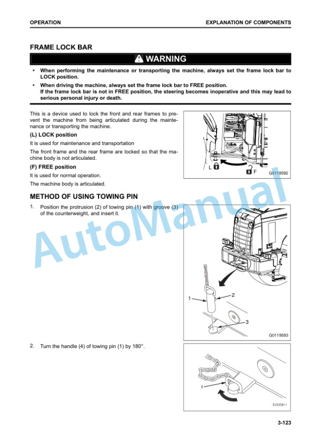 Komatsu WA200-8E0 Wheel Loader Operation and Maintenance Manual PEN01844-00 3 Komatsu WA200-8E0 Wheel Loader Operation and Maintenance Manual PEN01844-00 - Image 3