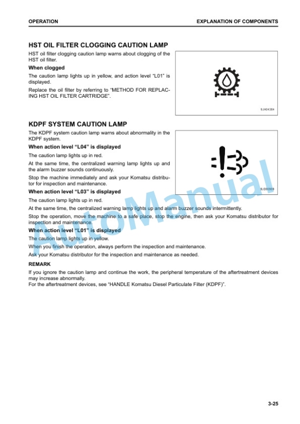 Alternative view of Komatsu WA200-8E0 Wheel Loader Operation and Maintenance Manual PEN01951-00