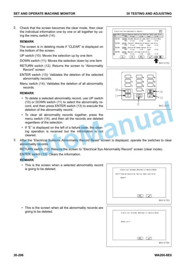 Komatsu WA200-8E0 Wheel Loader Shop Manual SEN06859-06 2 Komatsu WA200-8E0 Wheel Loader Shop Manual SEN06859-06 - Image 2