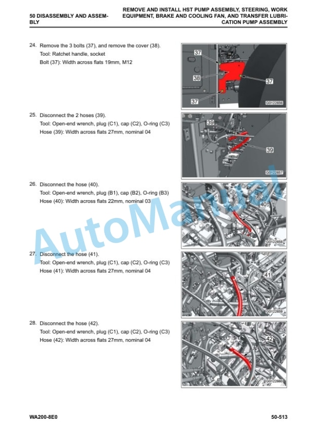 Komatsu WA200-8E0 Wheel Loader Shop Manual SEN06859-06 5 Komatsu WA200-8E0 Wheel Loader Shop Manual SEN06859-06 - Image 5