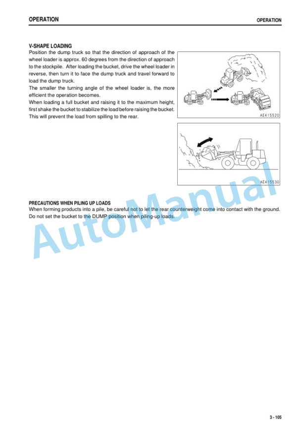 Komatsu WA200PT-5 Galeo Wheel Loader Operation and Maintenance Manual PEN00080-00 4 Komatsu WA200PT-5 Galeo Wheel Loader Operation and Maintenance Manual PEN00080-00 - Image 4