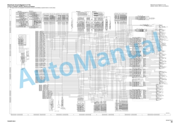 Komatsu WA200PZ-6, WA250PZ-6, WA320PZ-6, WA380-6, WA430-6, WA470-6, WA480-6, WA500-6 Wheel Loader Shop Manual SEN05663-00 4 Komatsu WA200PZ-6, WA250PZ-6, WA320PZ-6, WA380-6, WA430-6, WA470-6, WA480-6, WA500-6 Wheel Loader Shop Manual SEN05663-00 - Image 4