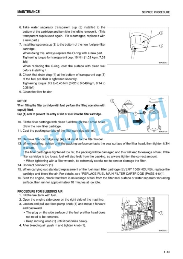 Komatsu WA200PZ-6 Wheel Loader Operation and Maintenance Manual TEN00406-07 5 Komatsu WA200PZ-6 Wheel Loader Operation and Maintenance Manual TEN00406-07 - Image 5