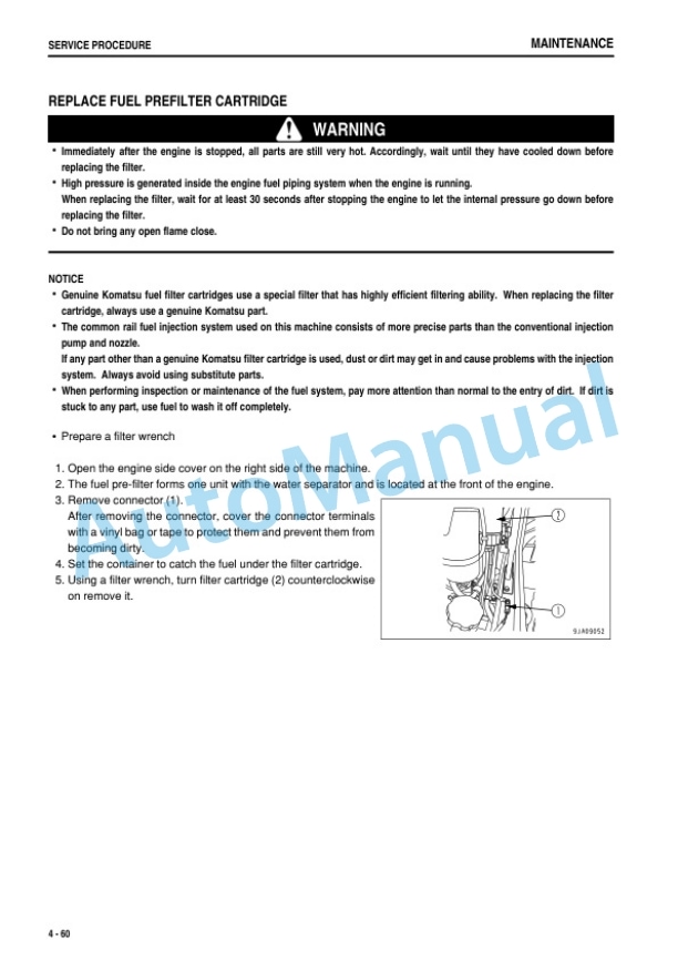 Komatsu WA200PZ-6 Wheel Loader Operation and Maintenance Manual TEN00406-09 5 Komatsu WA200PZ-6 Wheel Loader Operation and Maintenance Manual TEN00406-09-5