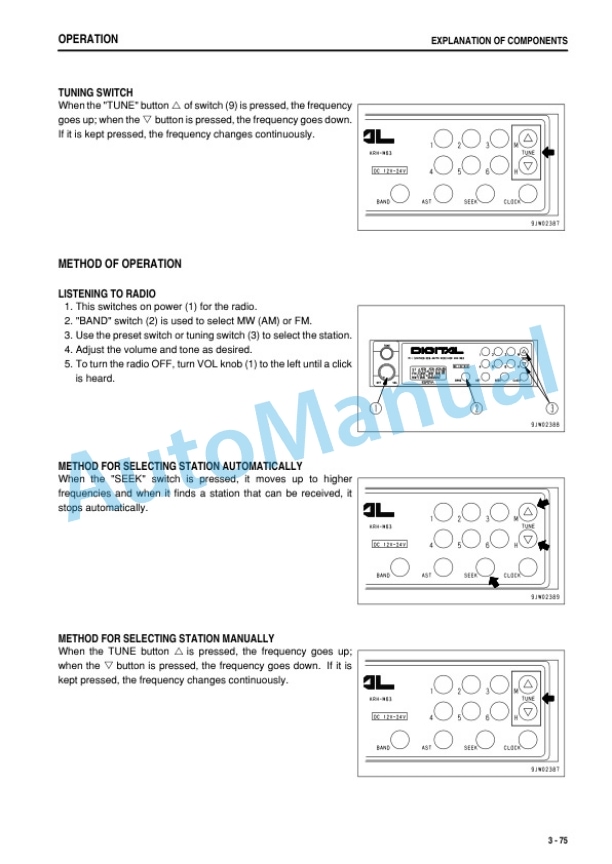 Komatsu WA200PZ-6 Wheel Loader Operation and Maintenance Manual TEN00407-07 3 Komatsu WA200PZ-6 Wheel Loader Operation and Maintenance Manual TEN00407-07 - Image 3