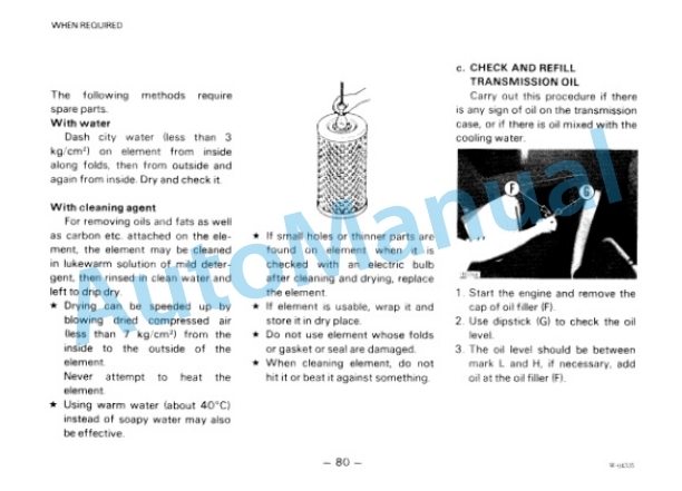Komatsu WA250-1 Wheel Loader Operation and Maintenance Manual SEAMU4180104 4 Komatsu WA250-1 Wheel Loader Operation and Maintenance Manual SEAMU4180104 - Image 4