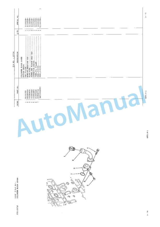 Komatsu WA250-1H Wheel Loader Parts Manual JEPB000901 2 Komatsu WA250-1H Wheel Loader Parts Manual JEPB000901-2