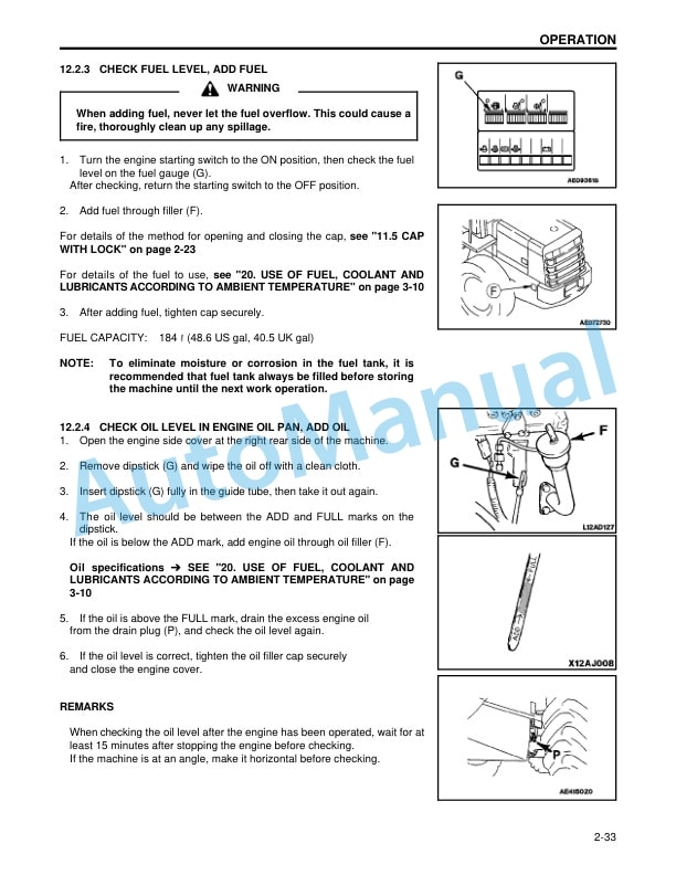 Komatsu WA250-3 Wheel Loader Operation and Maintenance Manual CEAM001501 3 Komatsu WA250-3 Wheel Loader Operation and Maintenance Manual CEAM001501 - Image 3