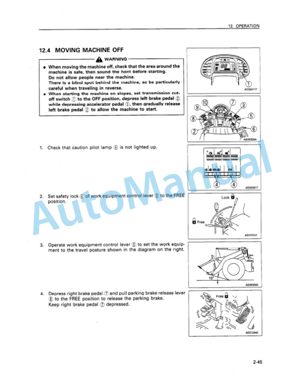 Komatsu WA250-3 Wheel Loader Operation and Maintenance Manual SEAM007500 3 Komatsu WA250-3 Wheel Loader Operation and Maintenance Manual SEAM007500 - Image 3