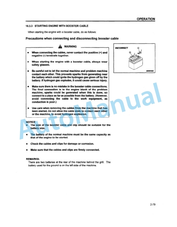 Komatsu WA250-3 Wheel Loader Operation and Maintenance Manual SEAM021500 4 Komatsu WA250-3 Wheel Loader Operation and Maintenance Manual SEAM021500 - Image 4