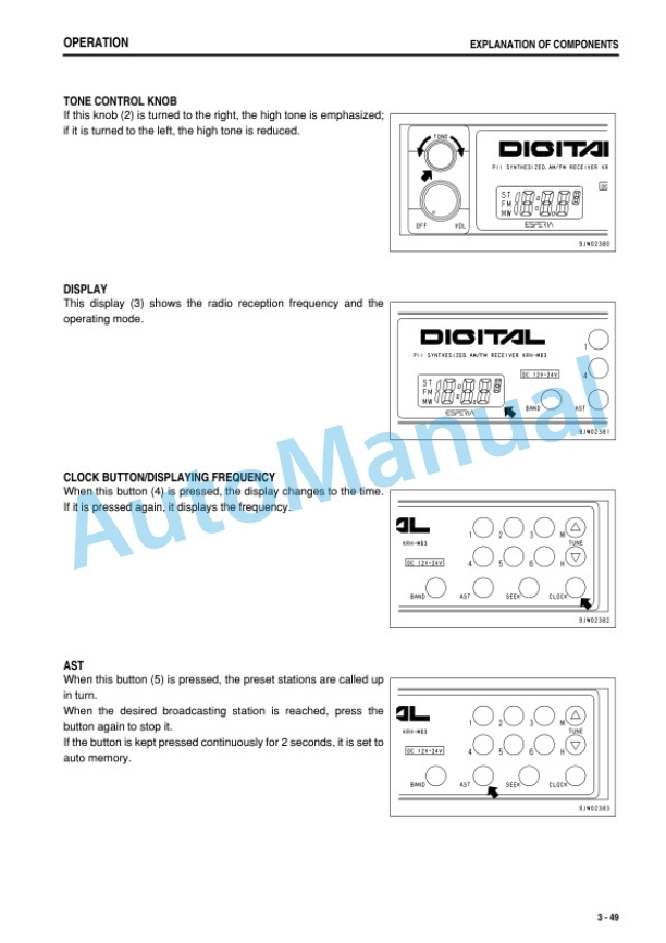 Komatsu WA250-5 Wheel Loader Operation and Maintenance Manual PEN00437-01 3 Komatsu WA250-5 Wheel Loader Operation and Maintenance Manual PEN00437-01 - Image 3