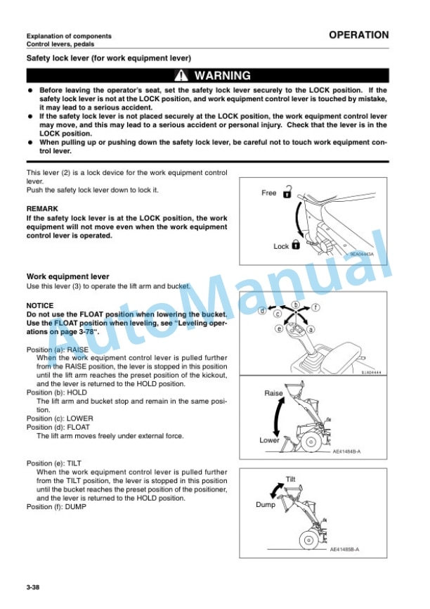 Komatsu WA250-5H Wheel Loader Operation and Maintenance Manual VEAM230101 3 Komatsu WA250-5H Wheel Loader Operation and Maintenance Manual VEAM230101 - Image 3