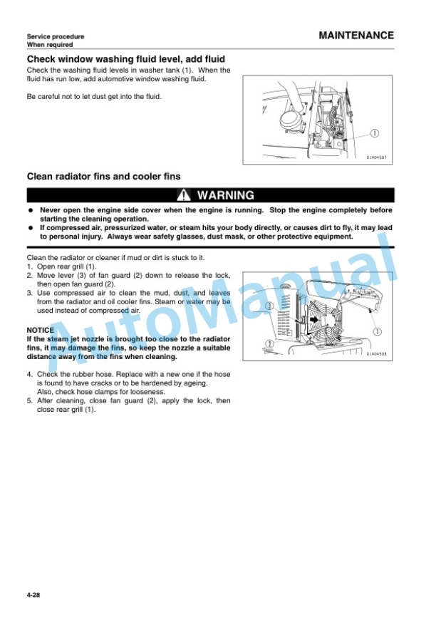 Komatsu WA250-5H Wheel Loader Operation and Maintenance Manual VEAM230101 5 Komatsu WA250-5H Wheel Loader Operation and Maintenance Manual VEAM230101 - Image 5