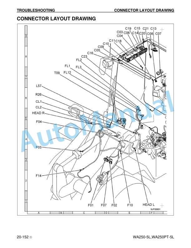 Komatsu WA250-5L, WA250PT-5L Wheel Loader, Waste Handler Shop Manual CEBM011605 3 Komatsu WA250-5L, WA250PT-5L Wheel Loader, Waste Handler Shop Manual CEBM011605 - Image 3