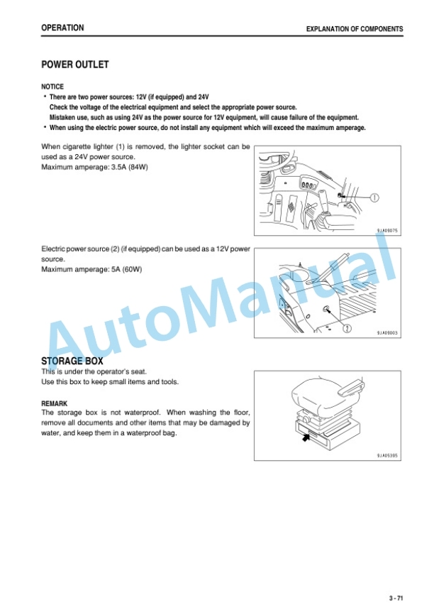 Komatsu WA250-6 Wheel Loader Operation and Maintenance Manual PEN00234-05 3 Komatsu WA250-6 Wheel Loader Operation and Maintenance Manual PEN00234-05 - Image 3
