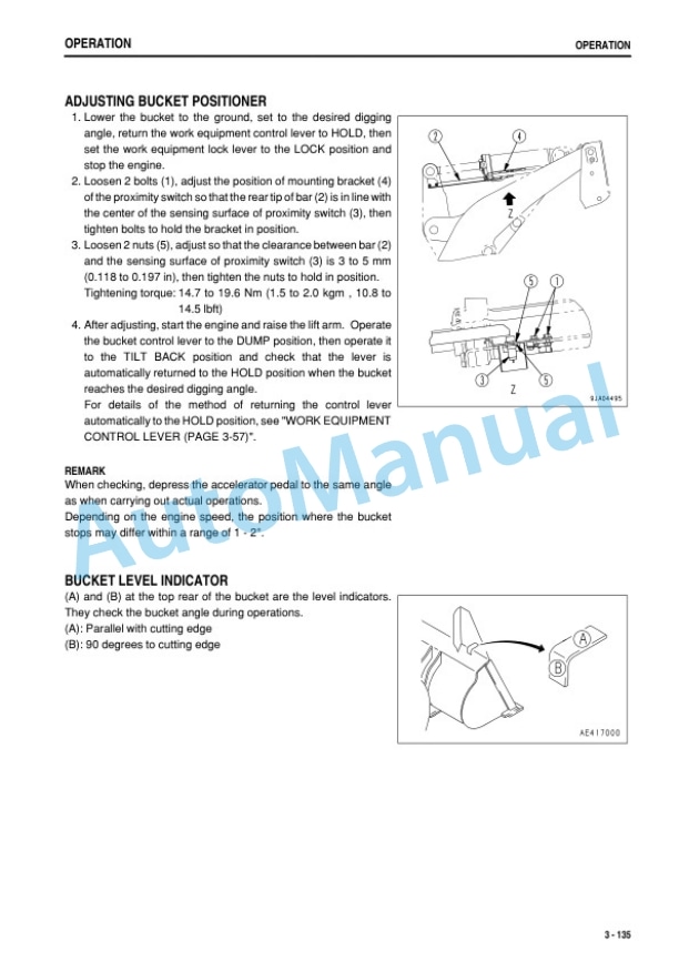 Komatsu WA250-6 Wheel Loader Operation and Maintenance Manual PEN00234-05 4 Komatsu WA250-6 Wheel Loader Operation and Maintenance Manual PEN00234-05 - Image 4