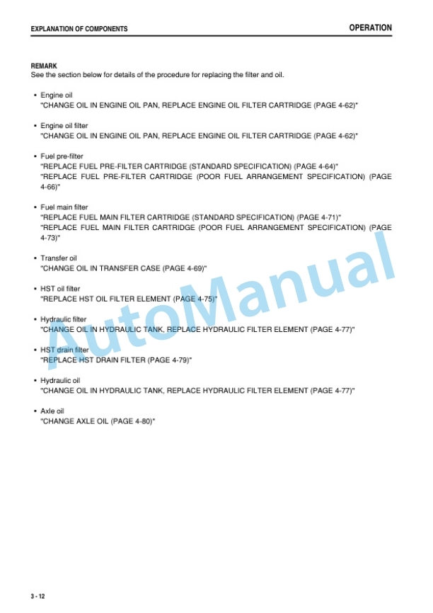 Komatsu WA250-6 Wheel Loader Operation and Maintenance Manual PEN01858-00-2