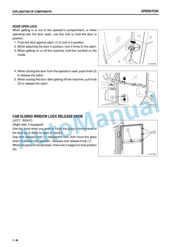Komatsu WA250-6 Wheel Loader Operation and Maintenance Manual TEN00232-04 3 Komatsu WA250-6 Wheel Loader Operation and Maintenance Manual TEN00232-04 - Image 3