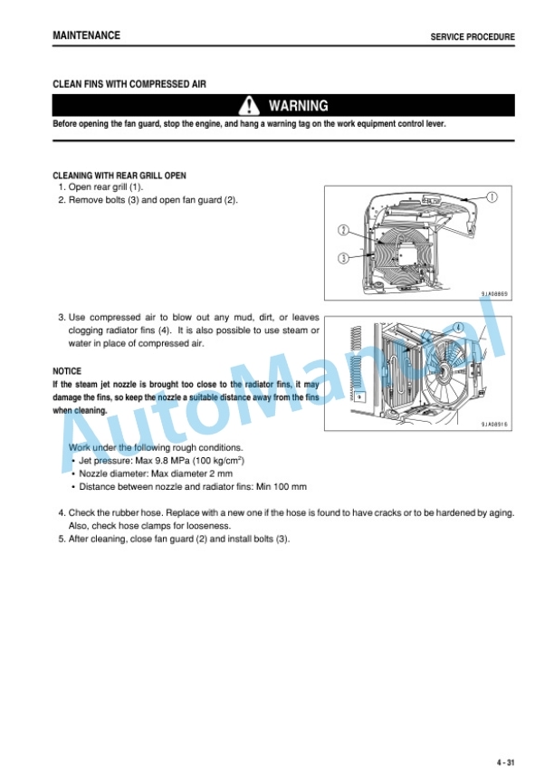 Komatsu WA250-6 Wheel Loader Operation and Maintenance Manual TEN00232-04 5 Komatsu WA250-6 Wheel Loader Operation and Maintenance Manual TEN00232-04 - Image 5