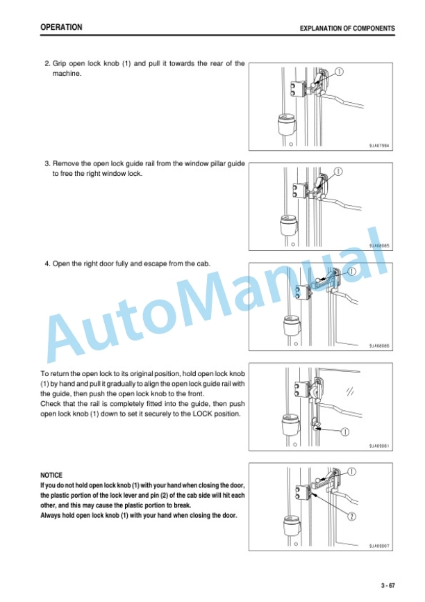 Komatsu WA250-6 Wheel Loader Operation and Maintenance Manual TEN00450-04 3 Komatsu WA250-6 Wheel Loader Operation and Maintenance Manual TEN00450-04 - Image 3