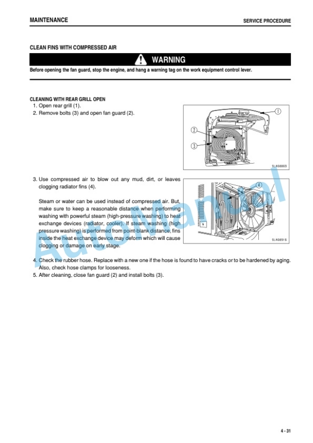 Komatsu WA250-6 Wheel Loader Operation and Maintenance Manual TEN00450-04 5 Komatsu WA250-6 Wheel Loader Operation and Maintenance Manual TEN00450-04 - Image 5