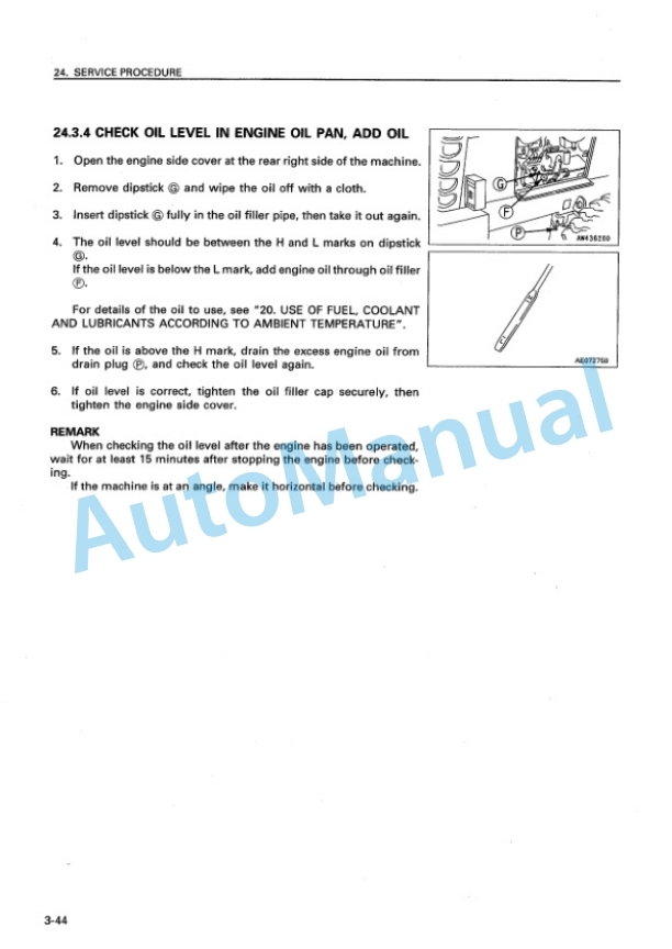 Komatsu WA250PT-3 Parallel Tool Carrier Wheel Loader Operation and Maintenance Manual SEAM022800 5 Komatsu WA250PT-3 Parallel Tool Carrier Wheel Loader Operation and Maintenance Manual SEAM022800 - Image 5