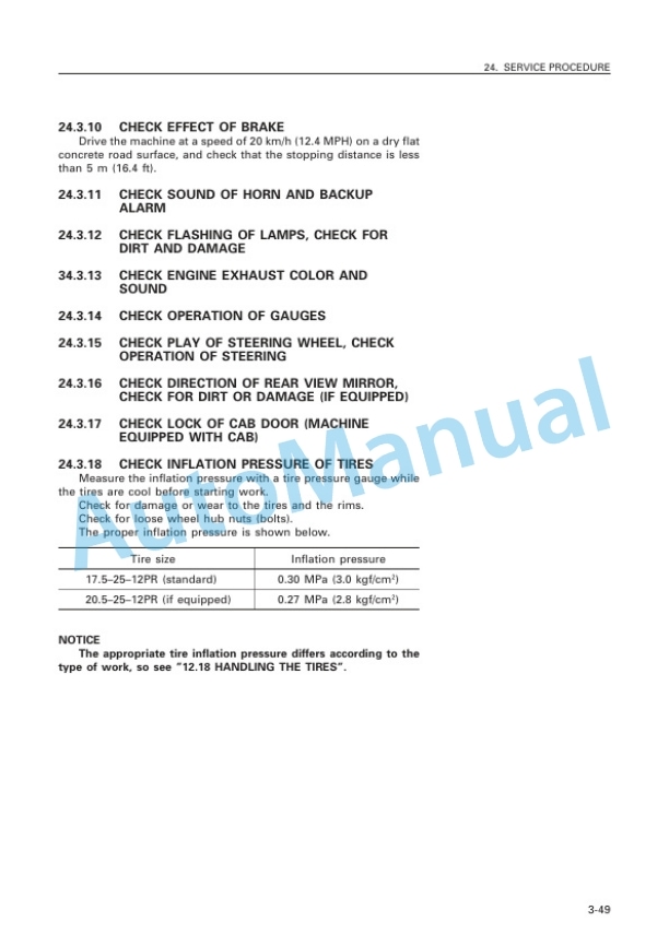 Komatsu WA250PT-3 Parallel Tool Carrier Wheel Loader Operation and Maintenance Manual SEAM034701T 5 Komatsu WA250PT-3 Parallel Tool Carrier Wheel Loader Operation and Maintenance Manual SEAM034701T - Image 5