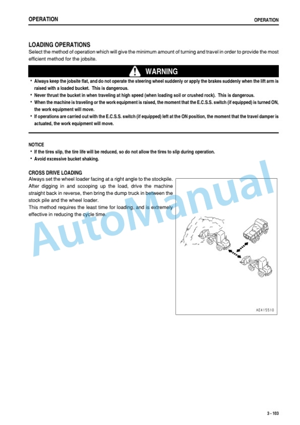 Komatsu WA250PT-5 Galeo Wheel Loader Operation and Maintenance Manual PEN00150-00 4 Komatsu WA250PT-5 Galeo Wheel Loader Operation and Maintenance Manual PEN00150-00 - Image 4